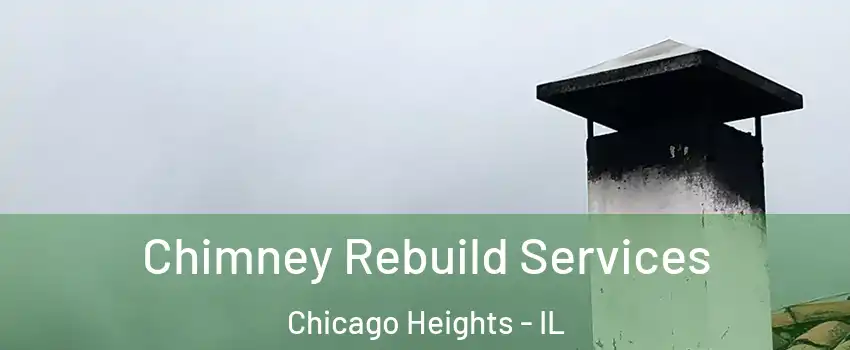  Chimney Rebuild Services Chicago Heights - IL