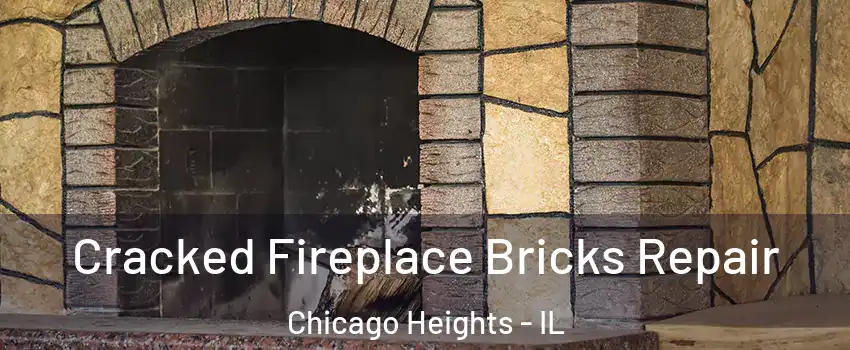  Cracked Fireplace Bricks Repair Chicago Heights - IL