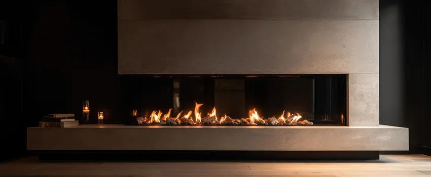 Gas Fireplace Ember Bed Design Services in Chicago Heights, Illinois