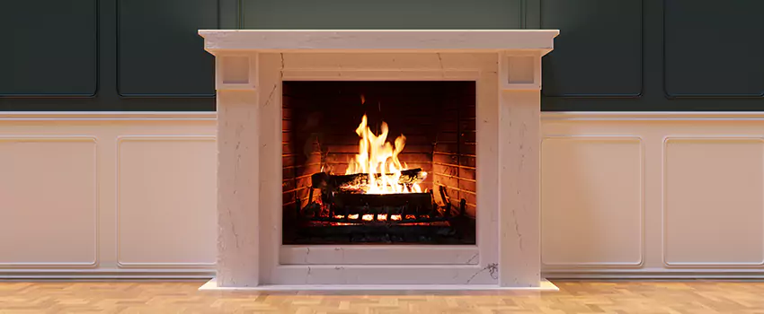 Open Flame Wood-Burning Fireplace Installation Services in Chicago Heights, Illinois