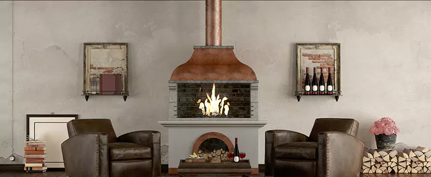 Thelin Hearth Products Providence Pellet Insert Fireplace Installation in Chicago Heights, IL