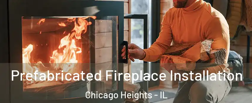  Prefabricated Fireplace Installation Chicago Heights - IL
