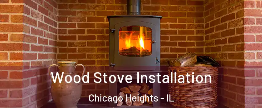  Wood Stove Installation Chicago Heights - IL